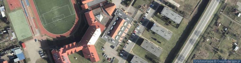 Zdjęcie satelitarne Szkoła Podstawowa