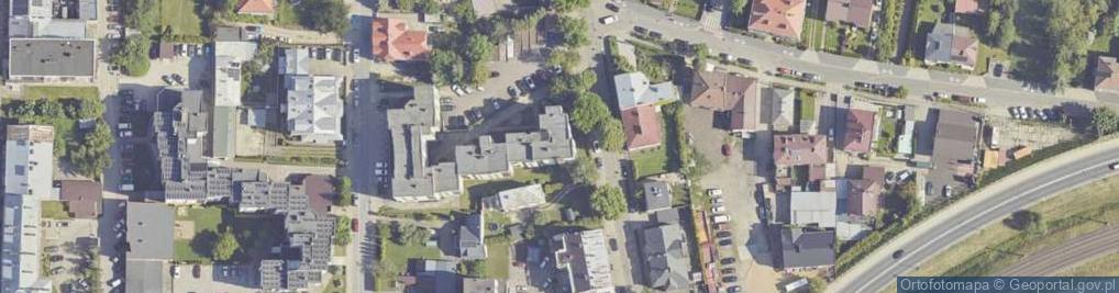 Zdjęcie satelitarne Szkoła Tenisowa Protenis Kraków Łukasz Bochenek