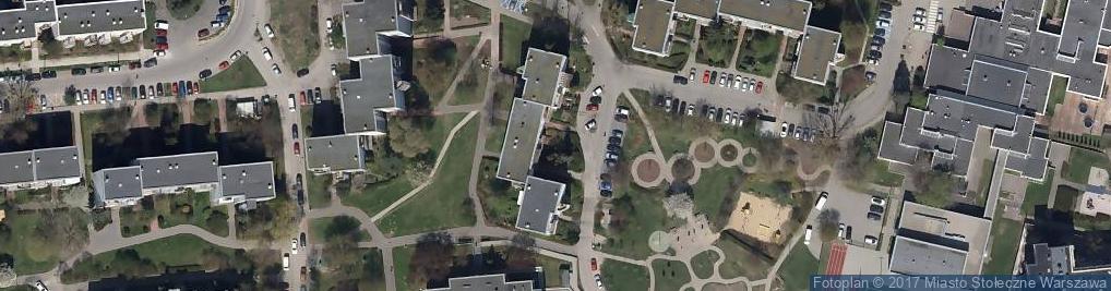 Zdjęcie satelitarne Szkoła U Śpiewaków