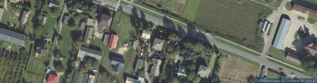 Zdjęcie satelitarne Szkółka Drzew i Krzewów Ozdobnych Szmaragd