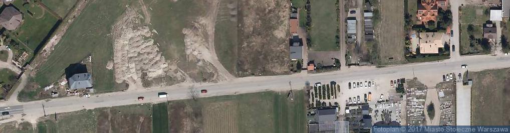 Zdjęcie satelitarne Szkółki Zamojskie - Centrum Ogrodnicze w Warszawie