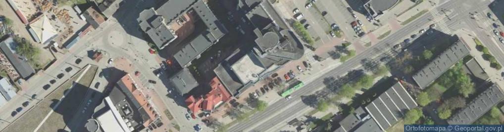 Zdjęcie satelitarne Szkoły Mistrzostwa Sportowego Białystok