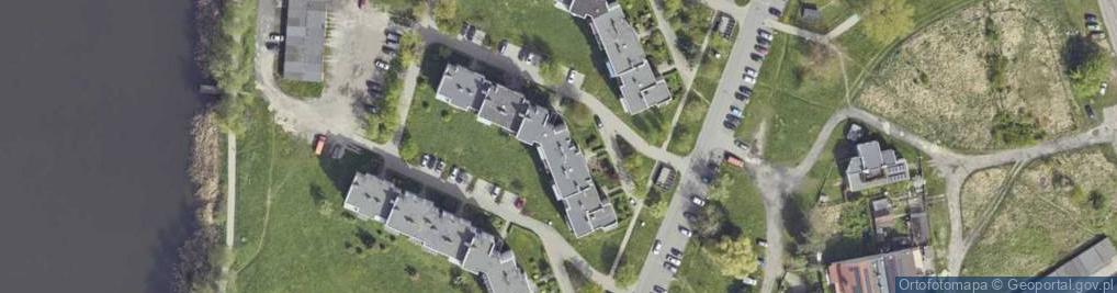 Zdjęcie satelitarne Szop Pracz