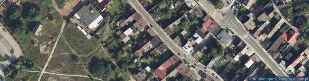 Zdjęcie satelitarne Szopa Bogdan Przetwórstwo Mięsne