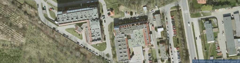 Zdjęcie satelitarne Szpital im.św.Jadwigi Śląskiej w Trzebnicy