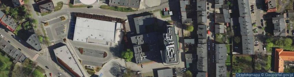Zdjęcie satelitarne Szpital nr 1 w Siemianowicach Śląskich
