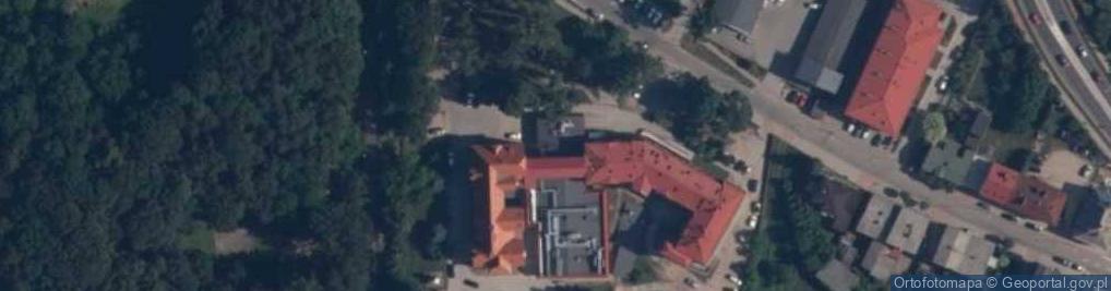 Zdjęcie satelitarne Szpital Powiatowy w Nowym Mieście Lubawskim