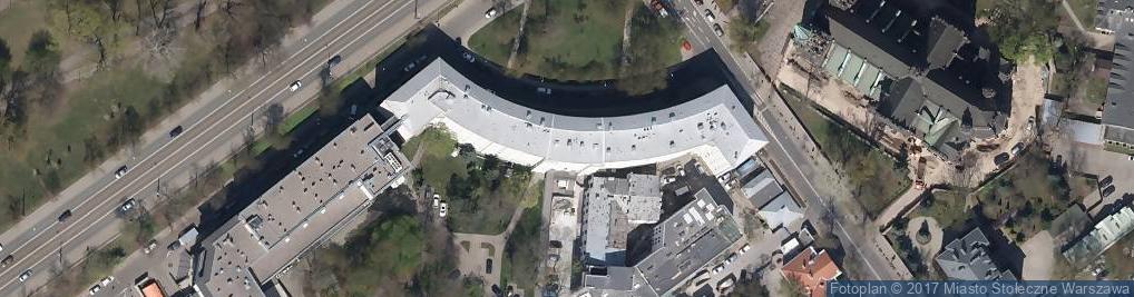 Zdjęcie satelitarne Szpital Praski P w Przemienienia Pańskiego