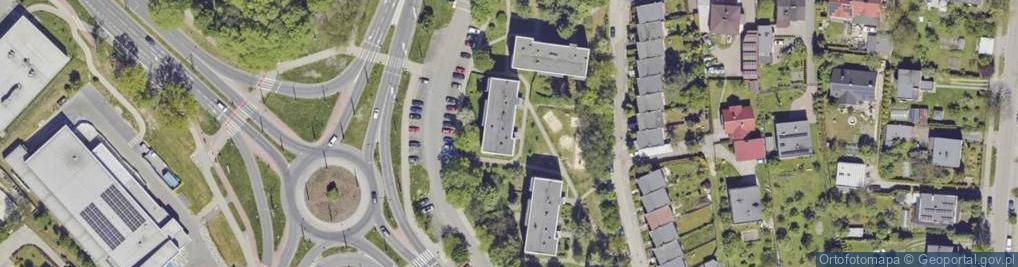Zdjęcie satelitarne Szymon Gałuszka Firma Usługowa-Aro