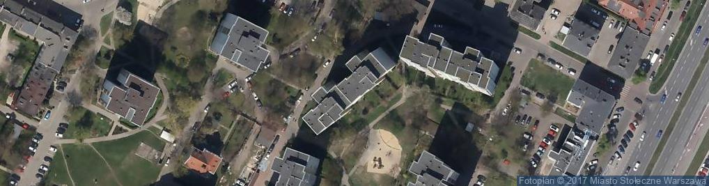 Zdjęcie satelitarne T D J Instalacje Sanitarne i Gazowe Bystros J Siekierski D Sobczak T Tadeusz Sobczak