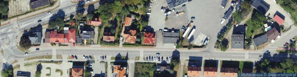 Zdjęcie satelitarne T R A N S - H A N D E L Henryk Lipski