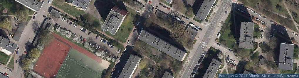 Zdjęcie satelitarne Taksóąwka Osobowa