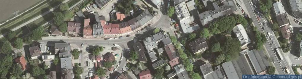 Zdjęcie satelitarne Taksówka Osobowa nr Boczny 1624 Kraków