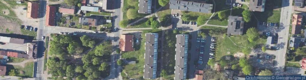 Zdjęcie satelitarne Taksówka Osobowa nr Boczny 55 Marciniak Andrzej Stanisław