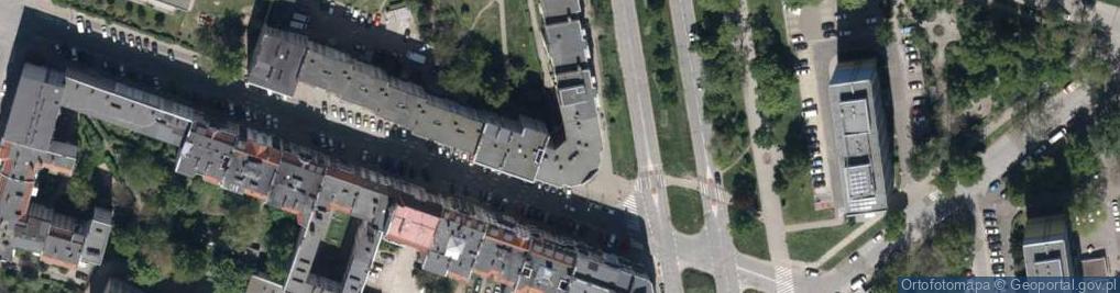 Zdjęcie satelitarne Talaśka A., Wrocław