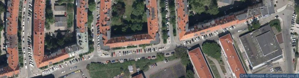 Zdjęcie satelitarne "Targos" Wróblewski Waldemar