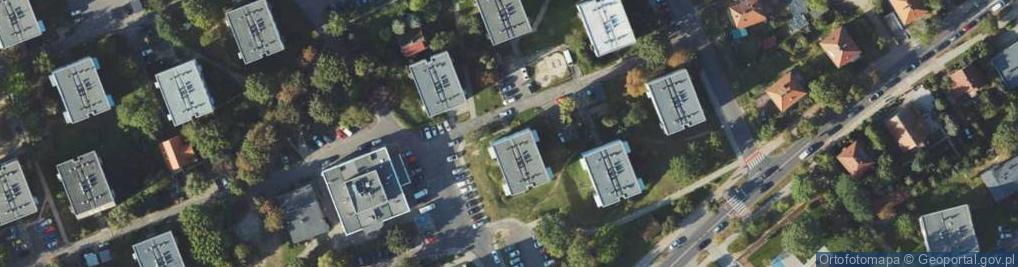 Zdjęcie satelitarne Targowa Janusz Nowicki Rafał Żuberek