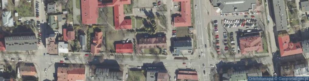 Zdjęcie satelitarne Tarnowskie Centrum Edukacji
