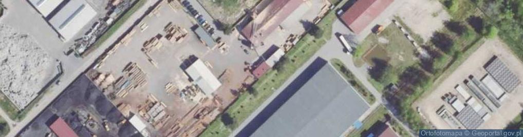Zdjęcie satelitarne Tartak Krys
