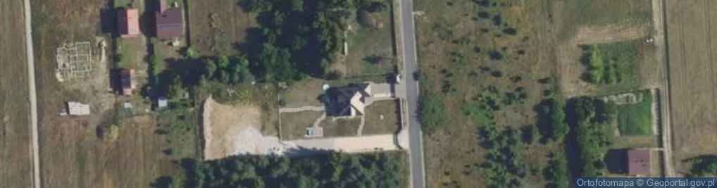 Zdjęcie satelitarne Tartak Piątek Więźby dachowe Drewno kominkowe
