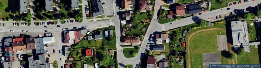 Zdjęcie satelitarne Tas Drewniak Teresa Balon Sylwia Matoga Andrzej