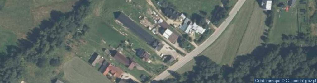 Zdjęcie satelitarne Tatrzańsko Beskidzka Spółdzielnia Producentów Gazdowie w Leśnicy