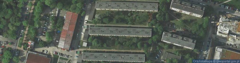 Zdjęcie satelitarne Taxi Osobowa nr Boczny 2957 Kraków