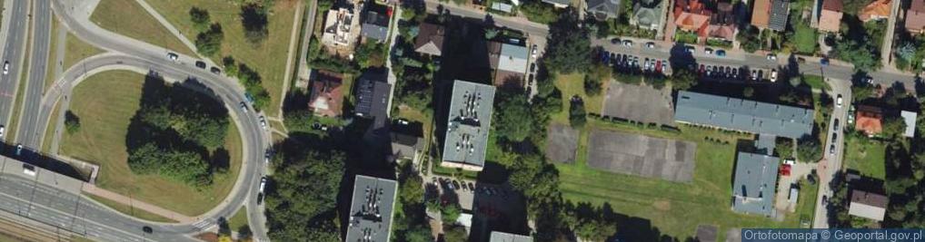Zdjęcie satelitarne Taxi Osobowa nr Boczny 3521 Kraków