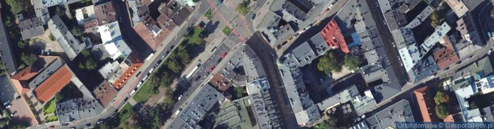 Zdjęcie satelitarne Taxi Osobowa nr Boczny 96 Kraków