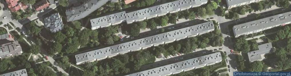 Zdjęcie satelitarne Taxi Osobowa Numer Boczny 1723 Kraków