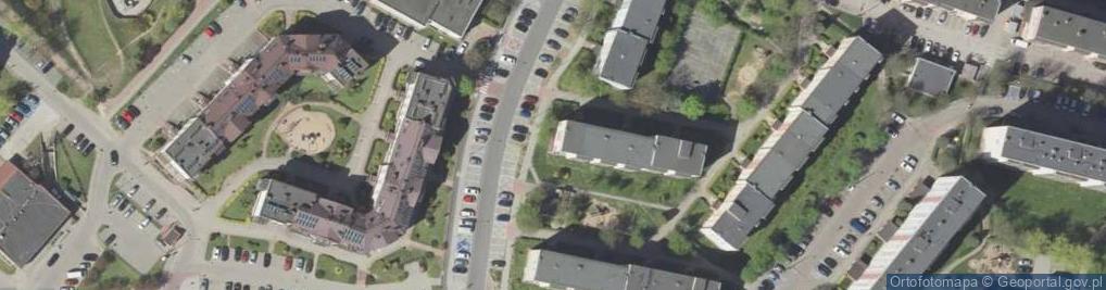 Zdjęcie satelitarne Taxi Osobowe Kazimierz Włodkowski