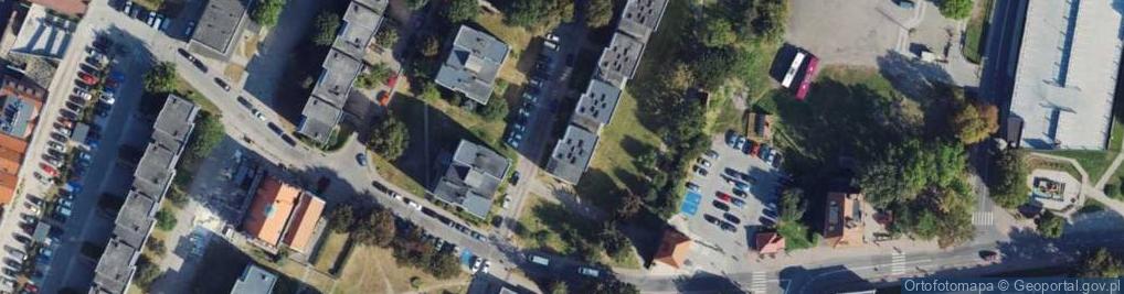 Zdjęcie satelitarne Taxi Osobowe Kroplewski Jerzy