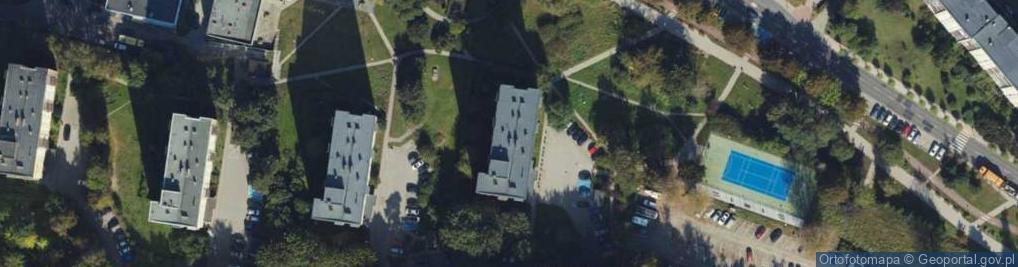 Zdjęcie satelitarne Taxi Osobowe Krzysztof Gruszewski