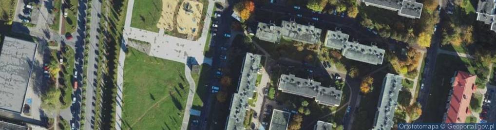 Zdjęcie satelitarne Taxi Osobowe nr 58
