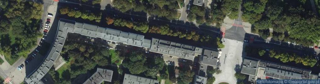 Zdjęcie satelitarne Taxi Osobowe nr Boczny 222 Kraków