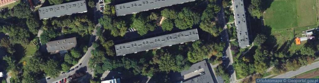 Zdjęcie satelitarne Taxi Osobowe nr Boczoczny 409 Kraków