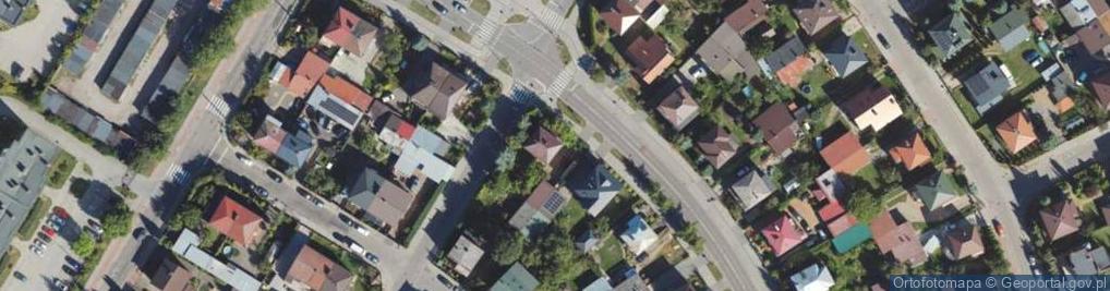 Zdjęcie satelitarne Taxi Osobowe Rogucki Tomasz Paweł