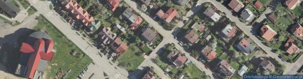 Zdjęcie satelitarne Taxi Osobowe Wojtecki Edward Czesław