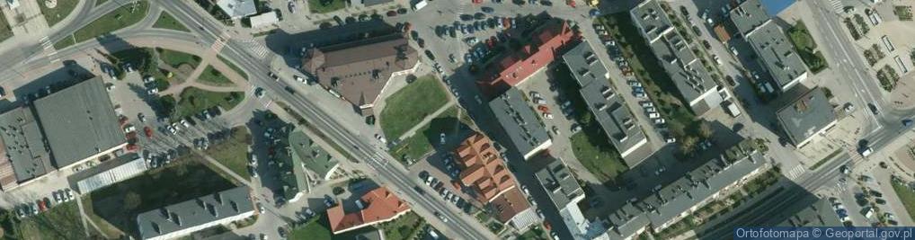 Zdjęcie satelitarne Taxi Ropczyce - Postój taxi