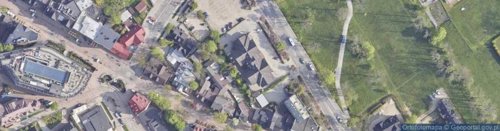 Zdjęcie satelitarne TBN Tatrzańska Baza Noclegowa w Likwidacji