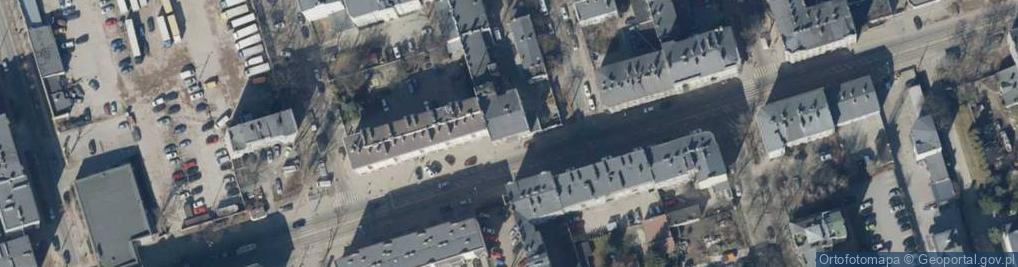 Zdjęcie satelitarne Tech Łoż