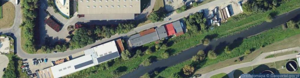 Zdjęcie satelitarne Techno Gum Alan Przedsiębiorstwo Usłgowo Produkcyjne Metbud