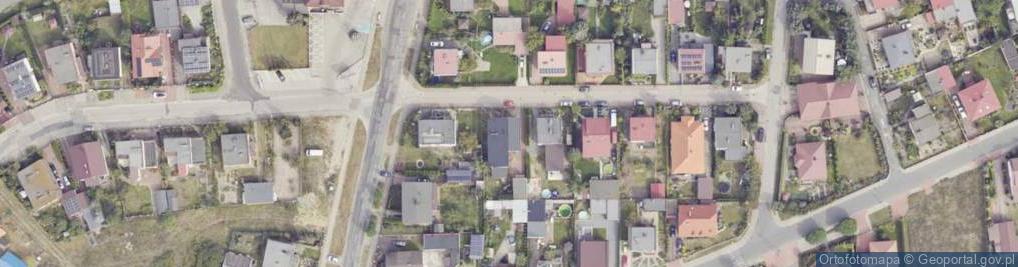Zdjęcie satelitarne Tęcza Piotr Pracownia Protetyczna