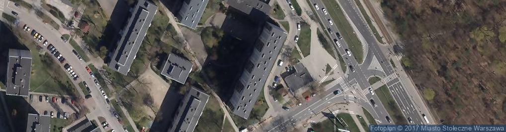 Zdjęcie satelitarne Tęcza