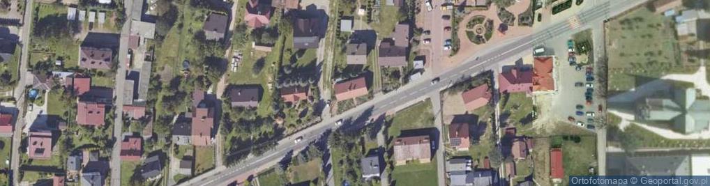 Zdjęcie satelitarne Tęcza"