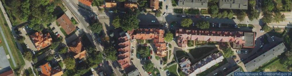 Zdjęcie satelitarne Tęczowy Raj Wejście Barbara i Krzysztof Fiołek