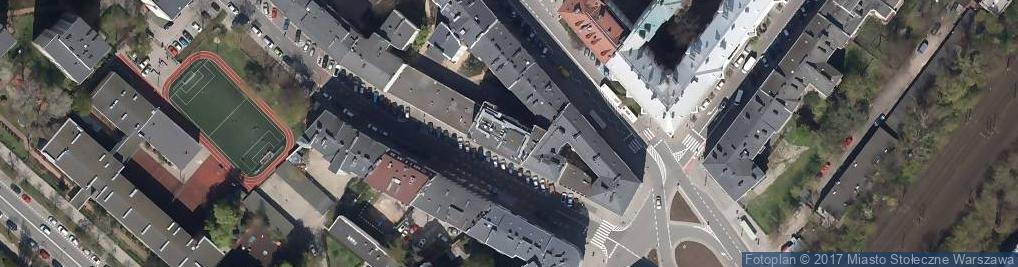 Zdjęcie satelitarne Teleport Warszawa
