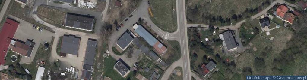 Zdjęcie satelitarne Telmex Przedsiębiorstwo Wielobranżowe, ul.Zielona 8 58-400 Kamienna Góra Syrek Jerzy