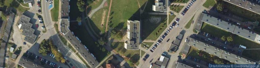 Zdjęcie satelitarne Teresa Bliźniak Boguta Indywidualna Praktyka Lekarska Wyłącznie w Miejscu Wezwania