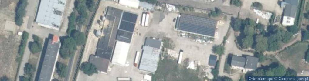 Zdjęcie satelitarne Termo System w Likwidacji